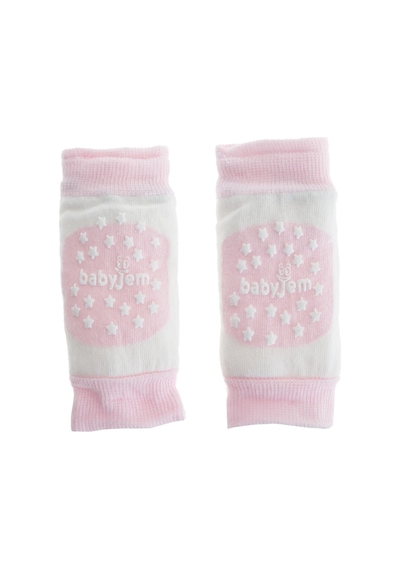 Babyjem Örgü Emekleme Dizliği Pembe