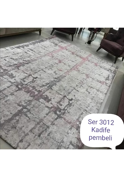 Leke Tutmaz Ipek Kadife Kumaş Halı Örtüleri (387276238)