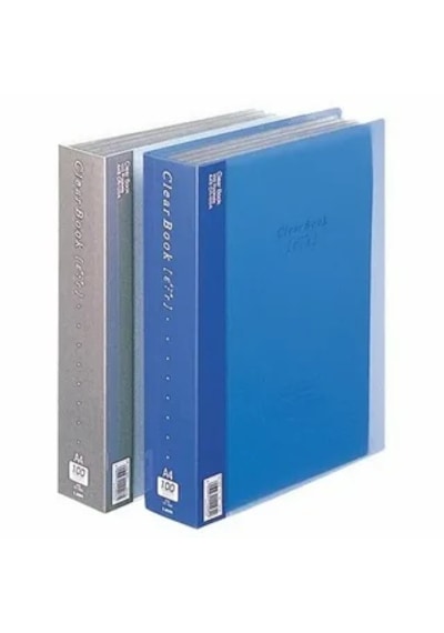 Clearbook 100 Lü Sunum Dosyası Çok Renkli