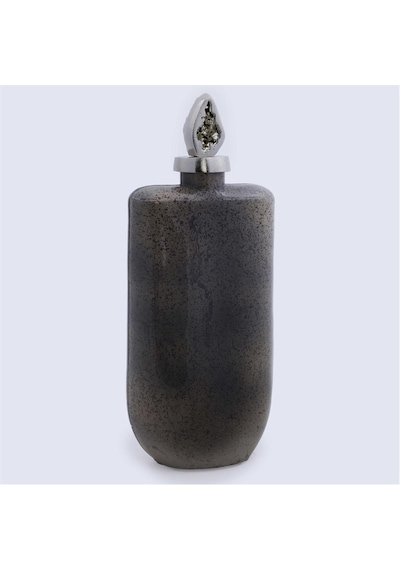 Vitale Tarnıshed Cam Metal Şişe 9 16.5 Cm