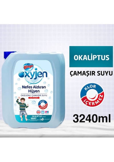 Bingo Çamaşır Suyu Okaliptus 3240 ML