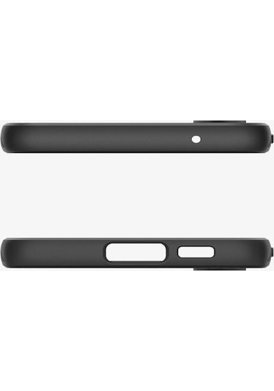 Spigen Galaxy S23 Fe İle Uyumlu Kılıf Liquid Air Matte Black Siyah