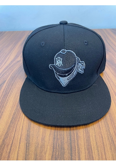 Hip Hop Snapback Rapper Basket Unisex Cap Şapka Siyah