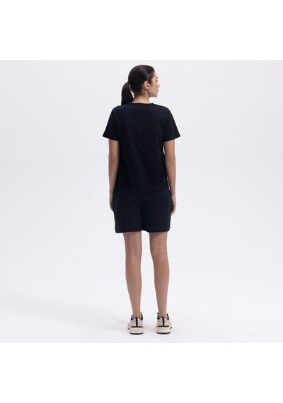 Ellesse Kadın Siyah Pamuklu Şort Ef404-bk Siyah