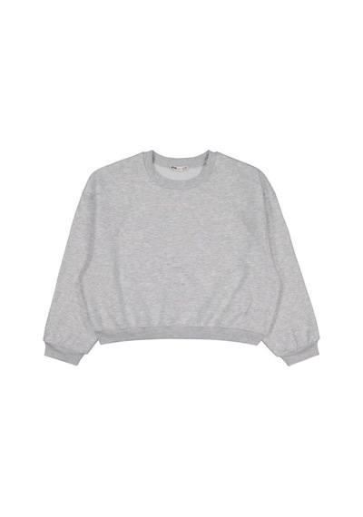 Civil Girls Düz 10-13 Yaş Sweatshirt Karmelanj