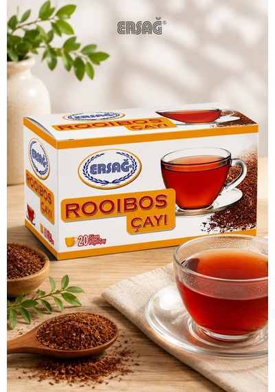 Ersağ Rooibos Çayı 20 Süzen Poşet 30 G