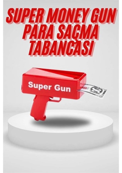 Para Saçma Tabancası Kırmızı Para Fırlatma Oyuncağı Parti Eğlencesi Krgltgsgvglzbg80mgz Çok Renkli