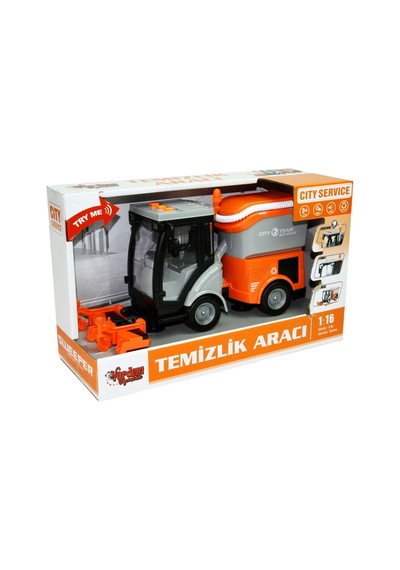 Vardem 1;16 Model Iş Makinası Şehir Temizleyicisi
