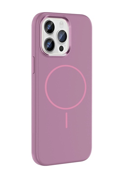 Apple Uyumlu iPhone 14 Pro Max Kılıf M-safe Şarj Özellikli Metal Kamera Çerçeveli Zore Edi Silikon Kapak