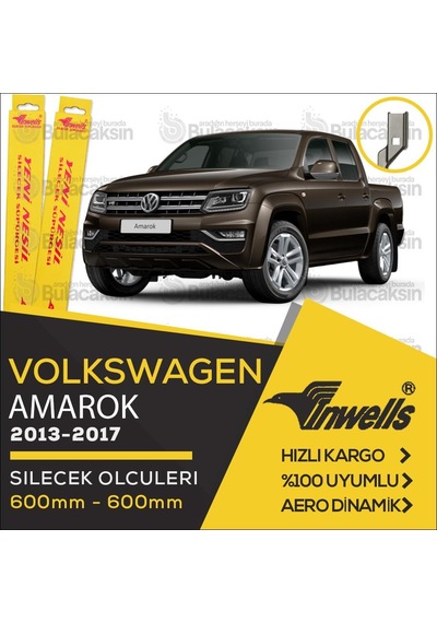 Volkswagen Amarok Muz Silecek Takımı 2013-2017 İnwells N11.3843