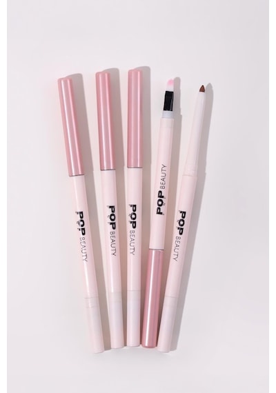 Pop Beauty Dudak Kalemi, Suya Dayanıklı, Asansörlü, Waterproof Lıplıner- Burn Out 8684415590169 Bordo