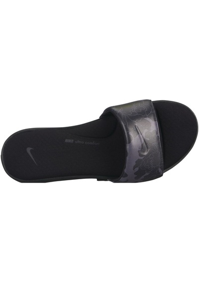Nike Ultra Comfort 3 Slide Printed Kadın Terlik siyah