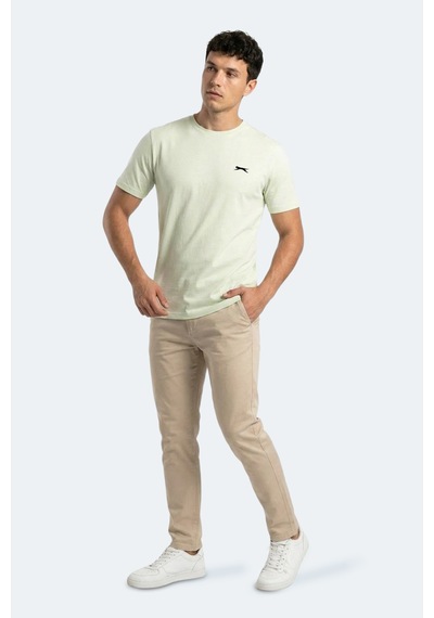 Slazenger Notron I Erkek Açık Yeşil Tişört