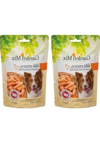 Mini Stick Köpek Ödülü - Tavuk Aromalı 75 Gr - 2 Pakette