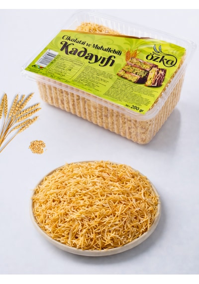 Kavrulmuş Çıtır Kadayıf - Dubai Çikolatası Ve Muhallebi İçin 200 Gr Kavrulmuş Kadayıf