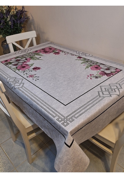Dora Pano Elyaf Tabanlı Pvc Muşamba - Desenli Silinebilir 120 X 155 Hazır Masa Örtüsü Kmp38 Pembe Dora Pano Elyaf Tabanlı Pvc Muşamba - Desenli Silinebilir 120 X 155 Hazır Masa Örtüsü Kmp38 Pembe