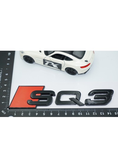 Dk Tuning Sq3 Siyah Abs 3m 3d Bagaj Logo Audi İle Uyumlu