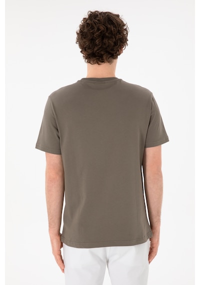 U.S. Polo Assn. Erkek Regular Fit Bisiklet Yaka Vizon Basic Tişört 50305928-VR052 U.S. Polo Assn. Erkek Regular Fit Bisiklet Yaka Vizon Basic Tişört 50305928-VR052