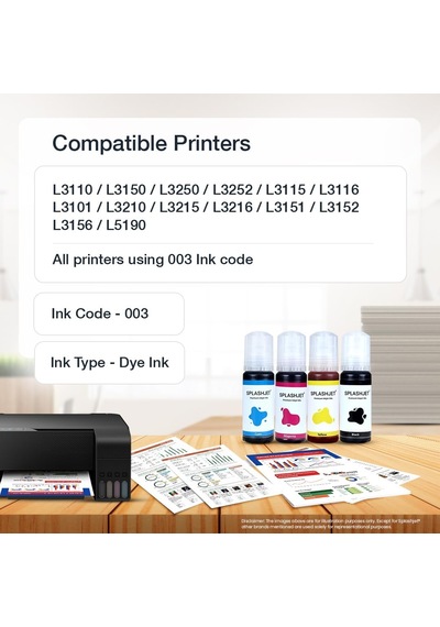 Epson L3110, L3150, L3250, L3252 L3115, L3116, L3101, L3210, L3215, L3216, L3151, L3152, L3156,