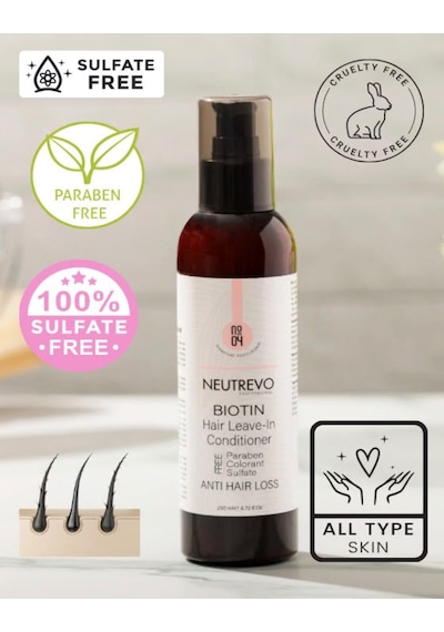 Neutrevo Professional No:4 Biotin Serisi Dökülme Karşıtı Durulanmayan Saç Bakım Kremi 200 Ml
