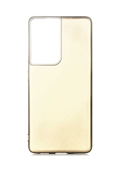 S21 Ultra İle Uyumlu Kılıf Gold Premier Silikon  Esnek İnce Geliştirilmiş Dayanıklı Darbe Karşıtı Koruyucu Yeni Tasarım S21 Ultra, Gold Sku: Zeusb09x4fvf7v