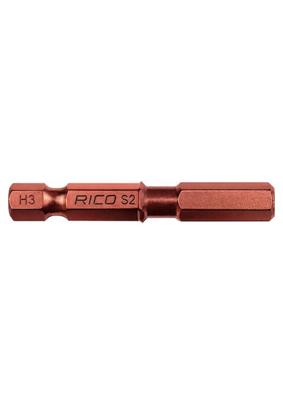 Rıco 1/4 H3 Allen Bits Uç Mıknatıslı Kırmızı 50 Mm