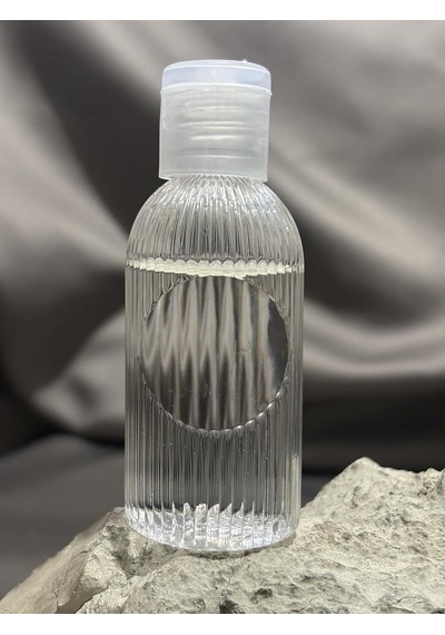 50 Adet 50 Ml Boş Plastik Şişe Dnz21 Şeffaf Kapak