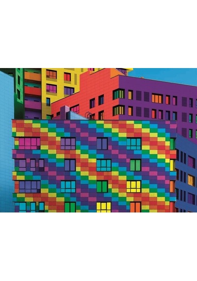 Clementoni - 500 Parça Colorboom Yetişkin Puzzle - Squares