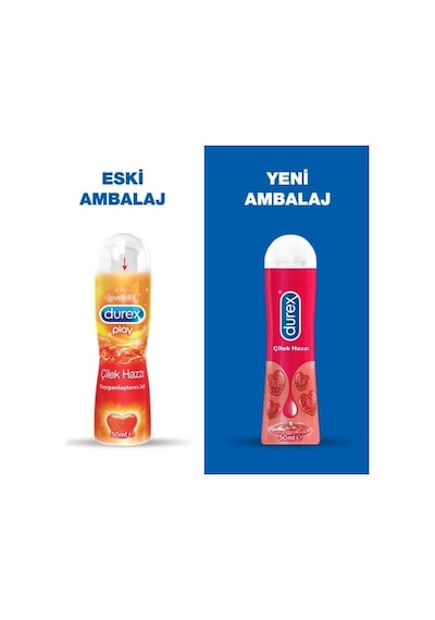 Durex Çilek Hazzı Kayganlaştırıcı Jel 50 Ml