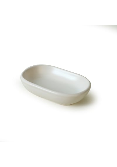 Keramika Mat Beyaz Noyan Çerezlik 11 Cm 6 Adet 022