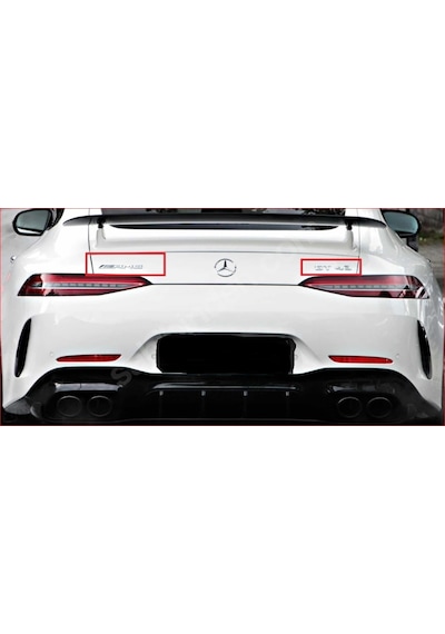 Mercedes Gt 43 Krom Bagaj Yazısı