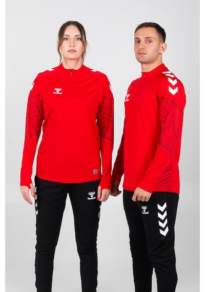 Hummel Line Antrenman Eşofman Üstü Kırmızı