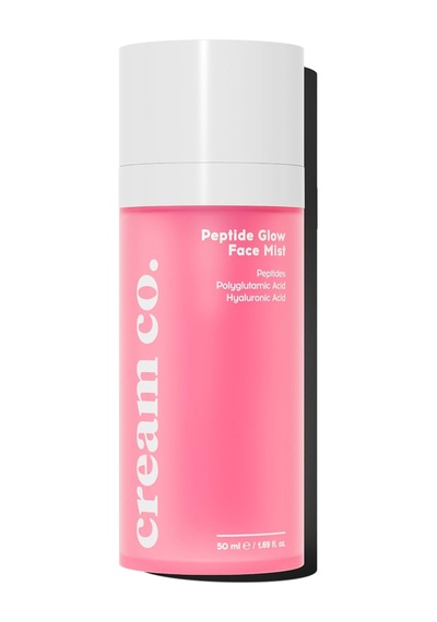 Cream Co. Nemlendirici Aydınlatıcı Yüz Spreyi, Peptit Face Mist, Ektoin Hyaluronik Asit, Tüm Cilt Tipleri, 50 Ml