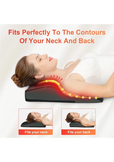 Boyun Sırt Ağrısı Giderici İçin Comfıer Boyun Sırt Masajı Isı İle Shiatsu Masajı, Sırt Boyun Ve Omuz İçin 3d Yoğurma Masajı, Erkekler İçin Hediye Olarak Masaj Yastığı Boyun Sırt Ağrısı Giderici İçin Comfıer Boyun Sırt Masajı Isı İle Shiatsu Masajı, Sırt Boyun Ve Omuz İçin 3d Yoğurma Masajı, Erkekler İçin Hediye Olarak Masaj Yastığı
