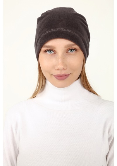 Seva Unisex Füme Polar Boyunluk Ve Bere Antrasit
