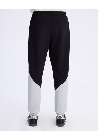 Kappa Nısty Pant Grey Lt-grey Steel-black Man Pants 361w4fw-a9w Siyah