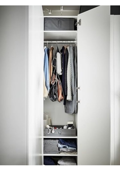 Çekmece İçi Bölmeli Kutu, Koyu Gri Renk 44x34x11 Cm Takı-kemer-aksesuar Düzenleyici Organizer Açık Bej