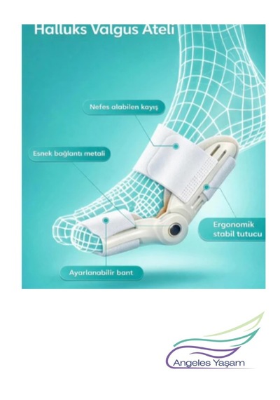 Angeles Yaşam Hallux Valgus Gece Ateli Plastik