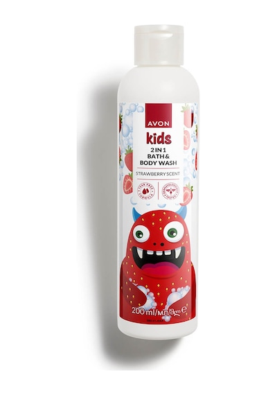 Avon Kids 2'si 1 Arada Çilek Kokulu Banyo ve Duş Jeli 200 ML