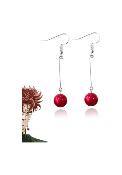 Jojo Bizarre Kakyoin Küpe Çok Renkli