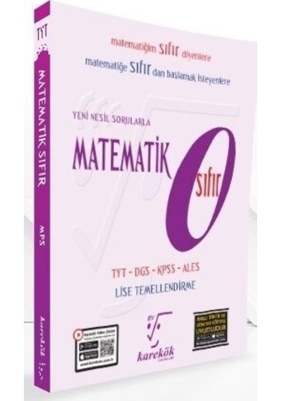 Matematik Sıfır Karekök Yayınları N11.4536