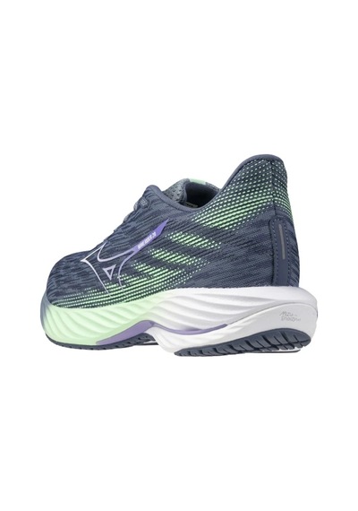 Mizuno Wave Rider 28 Kadın Koşu Ayakkabısı Siyah / Yeşil Çok Renkli