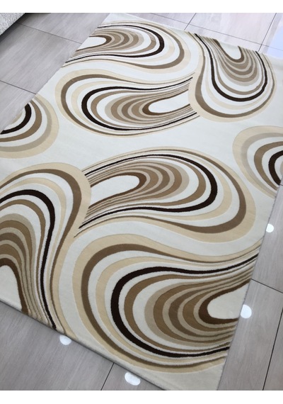 Flora Halı Lavin 0011 A 165X230 Kahve Krem 4 M2 Halı !