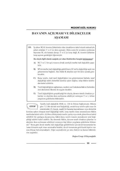 Hakimlik Medeni Usul Hukuku Soru Bankası 22. Baskı Monopol Yayınları