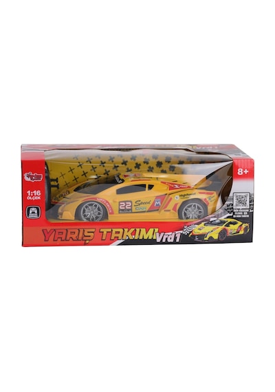 Vrd 10728 Uk Ff Şarjlı 1 16 Desenli Yarış Kırmızı