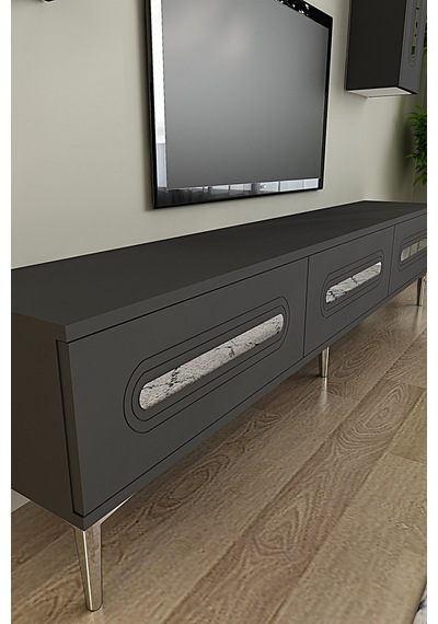Tvr1804as - Rany Tvr180 Ünitesi Takım Antrasit-sılver 180cm