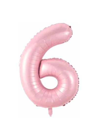 5 Rakam Folyo Balon Pembe Renk 76cm Pembe