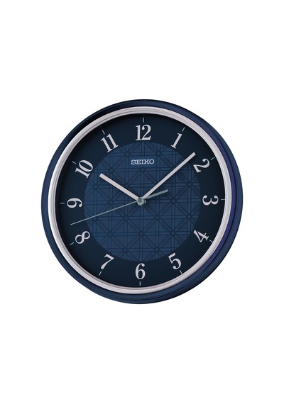 Seiko Qha016l Lacivert Renkli Plastik Kasa Quartz Mekanizmalı Duvar Saati Çok Renkli