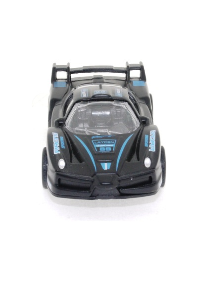 Die Cast Çek Bırak Metal Siyah Yarış Arabası 88