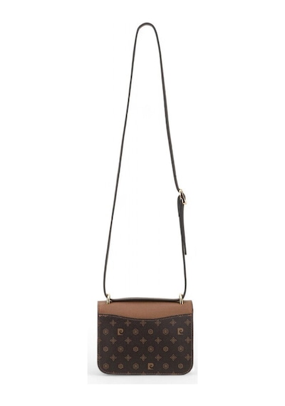 Pierre Cardin Monogram Kahve Kadın Çapraz Askılı Çanta 05pc24k811-mn Kahverengi